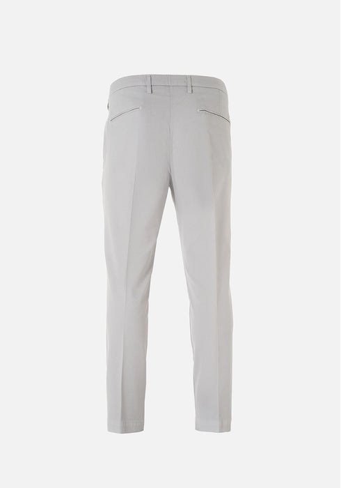 PANTALONE TASCA AMERICA CON PINCES CORTO